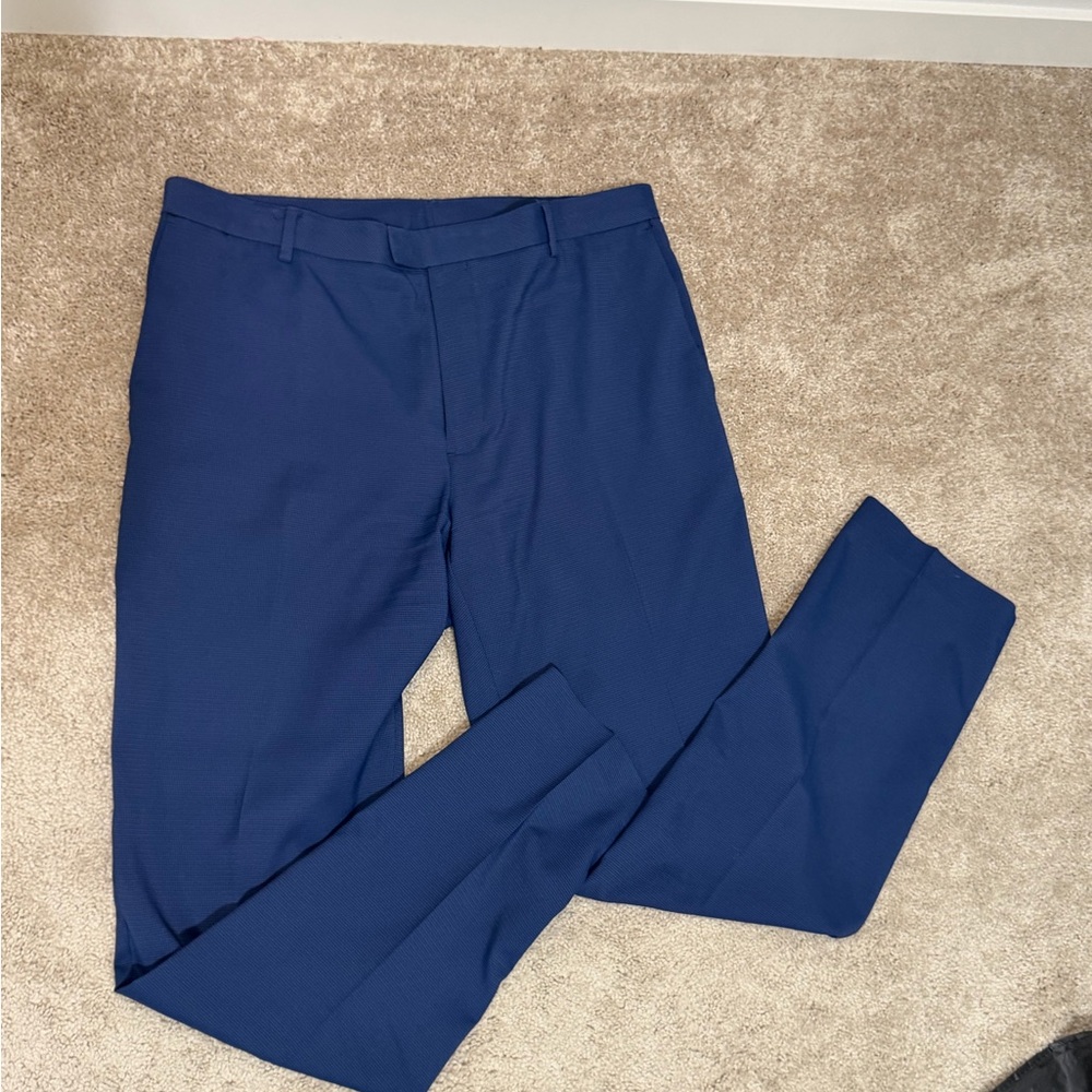 Van Heusen Men's Navy Dress Pants M3